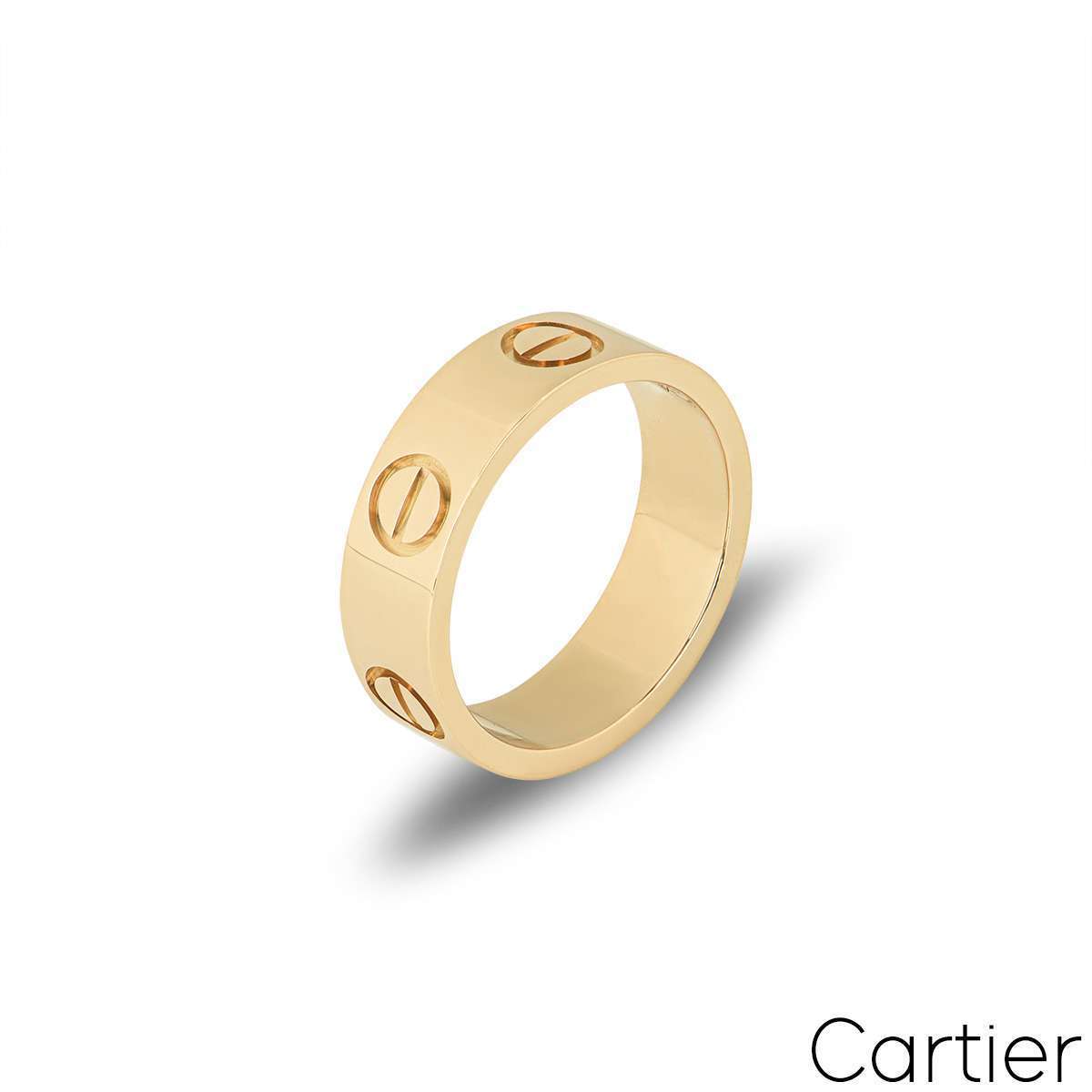 Cartier Yellow Gold Love Ring Size 57 B4084600